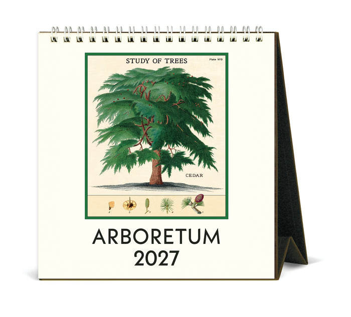 2027 Cavallini & Co. Arboretum Desk Calendar