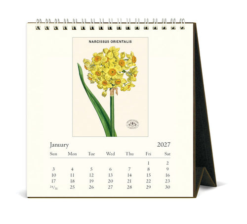 2027 Cavallini & Co. Botanica Desk Calendar