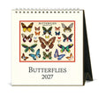 2027 Cavallini & Co. Butterflies Desk Calendar