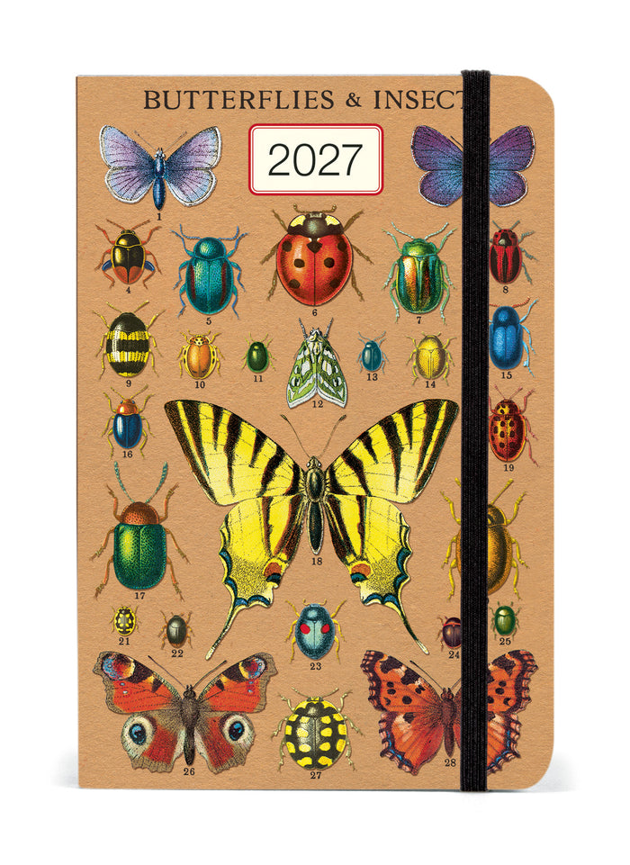2027 Cavallini & Co. Entomology Weekly Planner