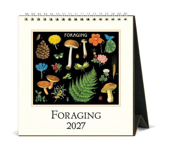 2027 Cavallini & Co. Foraging Desk Calendar