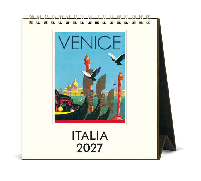 2027 Cavallini & Co. Italy Desk Calendar