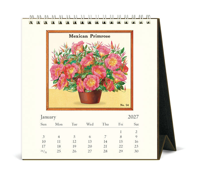2027 Cavallini & Co. Jardiniere Desk Calendar
