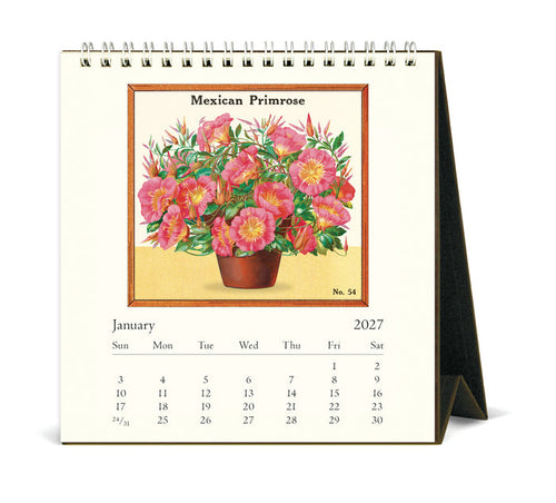 2027 Cavallini & Co. Jardiniere Desk Calendar