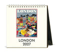2027 Cavallini & Co. London Desk Calendar