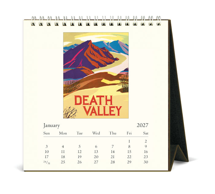 2027 Cavallini & Co. National Parks Desk Calendar