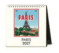2027 Cavallini & Co. Paris Desk Calendar