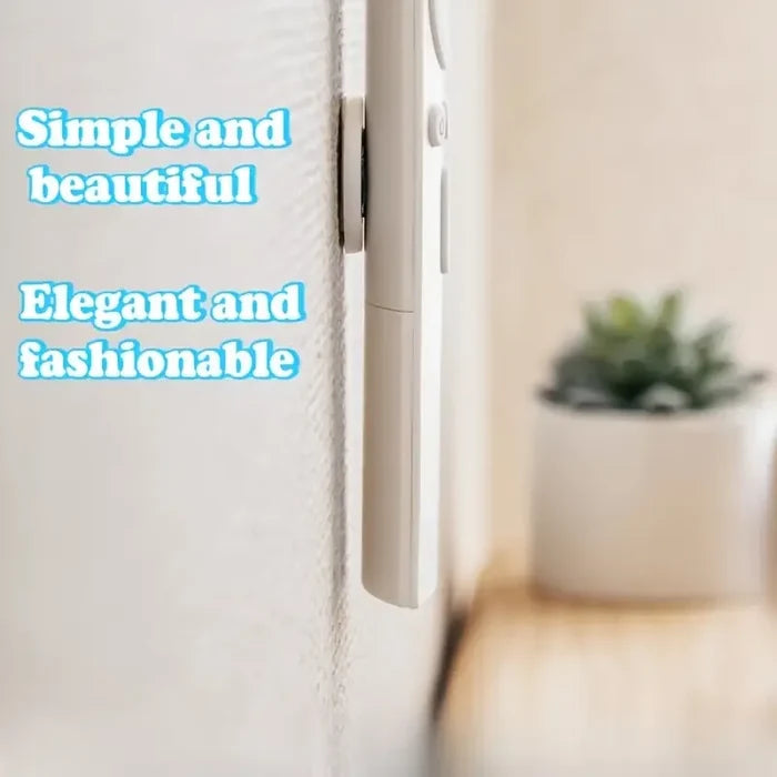 3pcs No Drill Magnetic Remote Holder