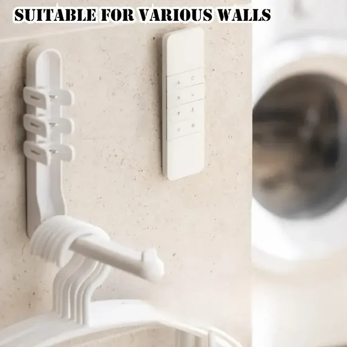 3pcs No Drill Magnetic Remote Holder