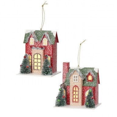 5.5" Village House Ornament
