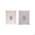 7-1/4"W x 9-1/4"H Resin Scalloped Photo Frame, Ciao Bella, Assorted Styles