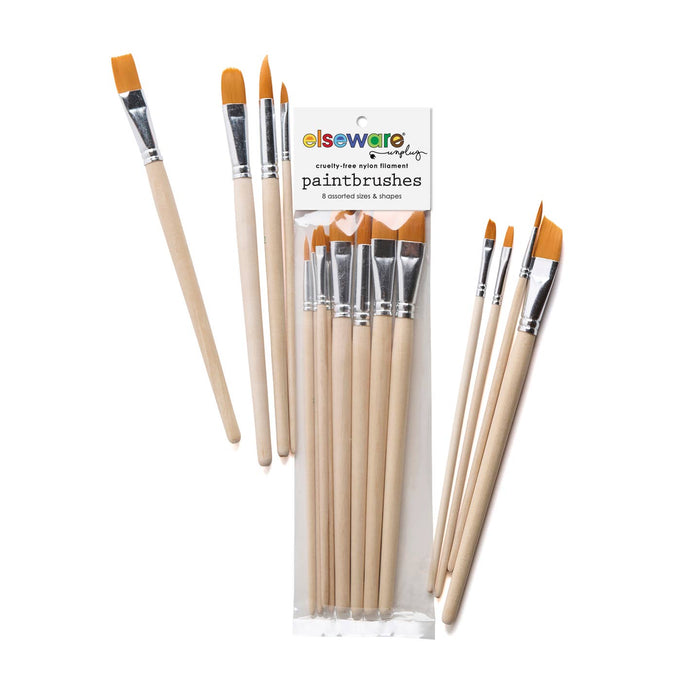 8 Assorted Paintbrush Set
