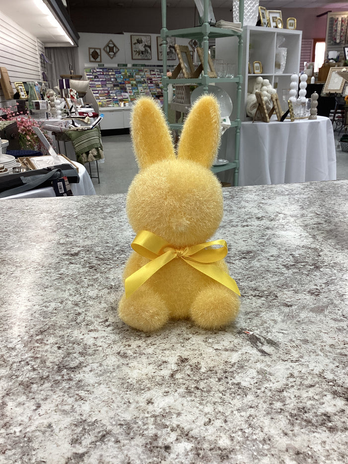 180 Degrees| Flocked Sitting Bunny-small