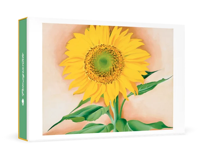 A Sunflower from Maggie Small Boxed Cards by Georgia O'Keeffe