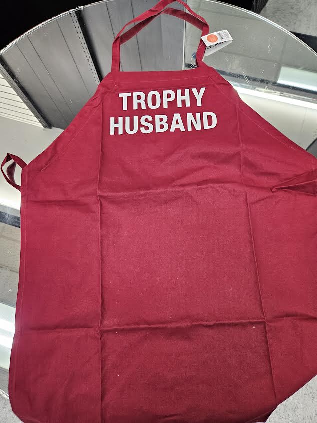 About Face Designs | Trophy Husband Apron