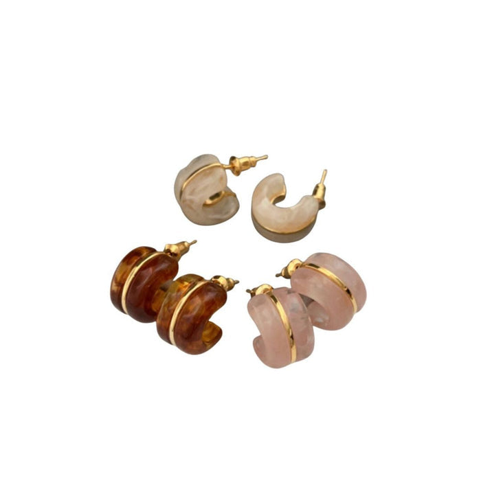 Accessory Concierge | Meredith Huggie Hoop Earrings, Assorted Colors