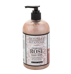 Archipelago Botanicals | Hand Wash, Charcoal Rose