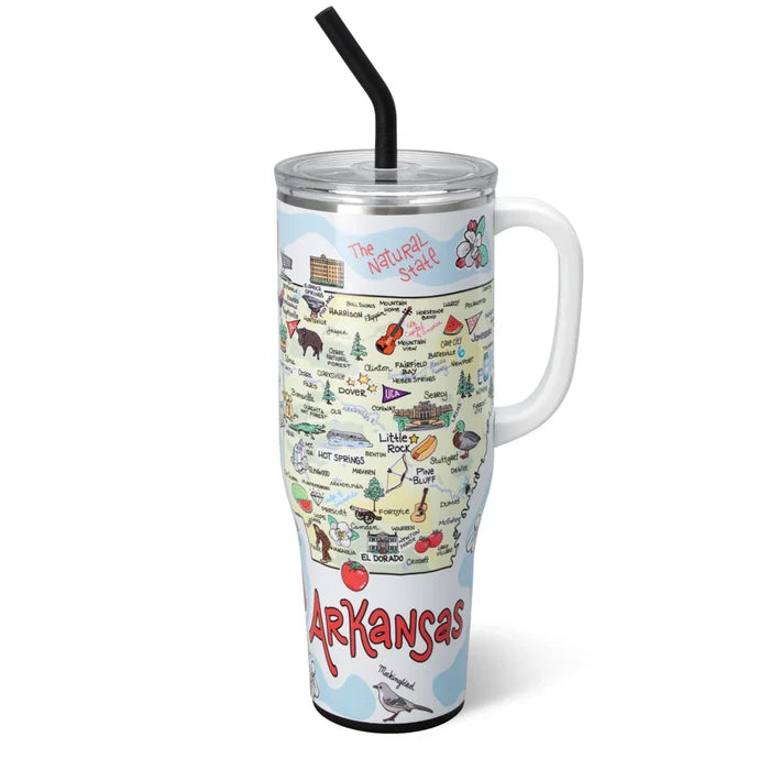Arkansas Mega Mug, 40 oz
