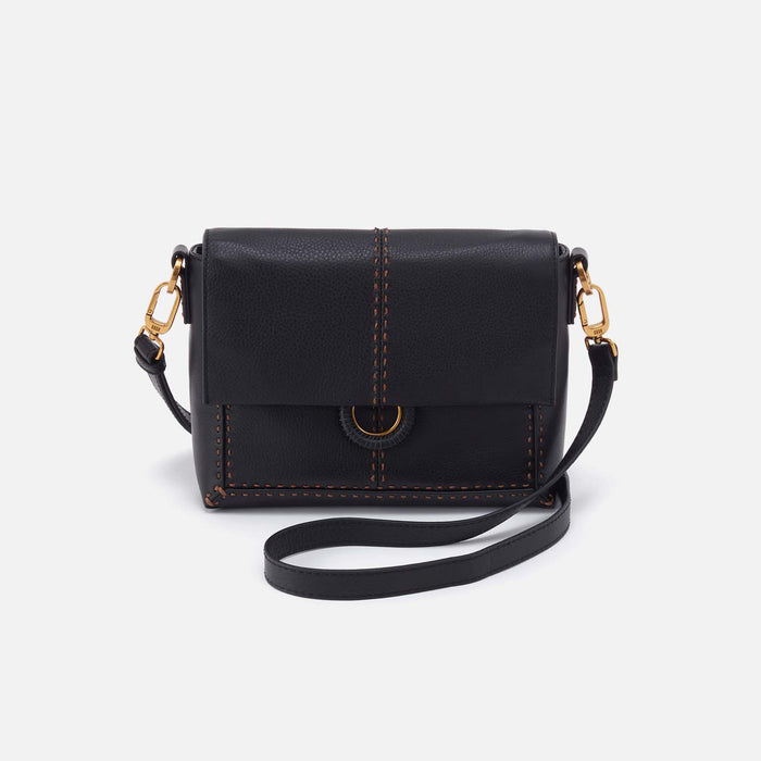 Austin Flap Crossbody, Black