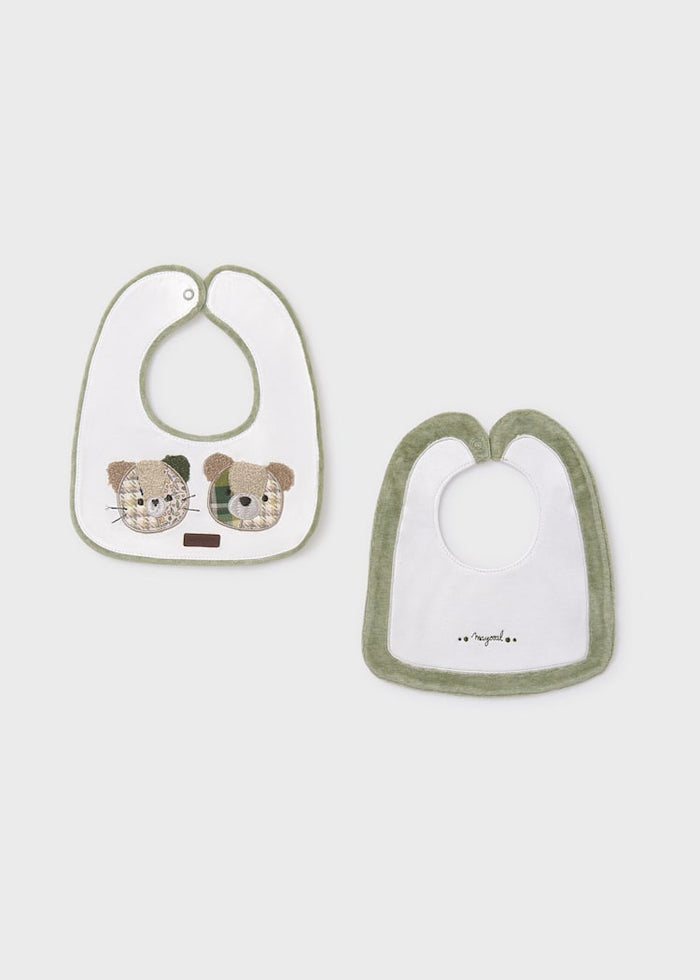 Baby 2 Pack Waterproof Bibs, Assorted Styles