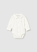 Baby Boy Collard Shirt Body Suit