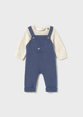 Baby Boy Knit Dungaree Set
