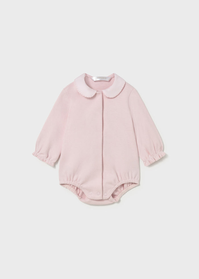 Baby Girl Collared Body Suit, Assorted Styles
