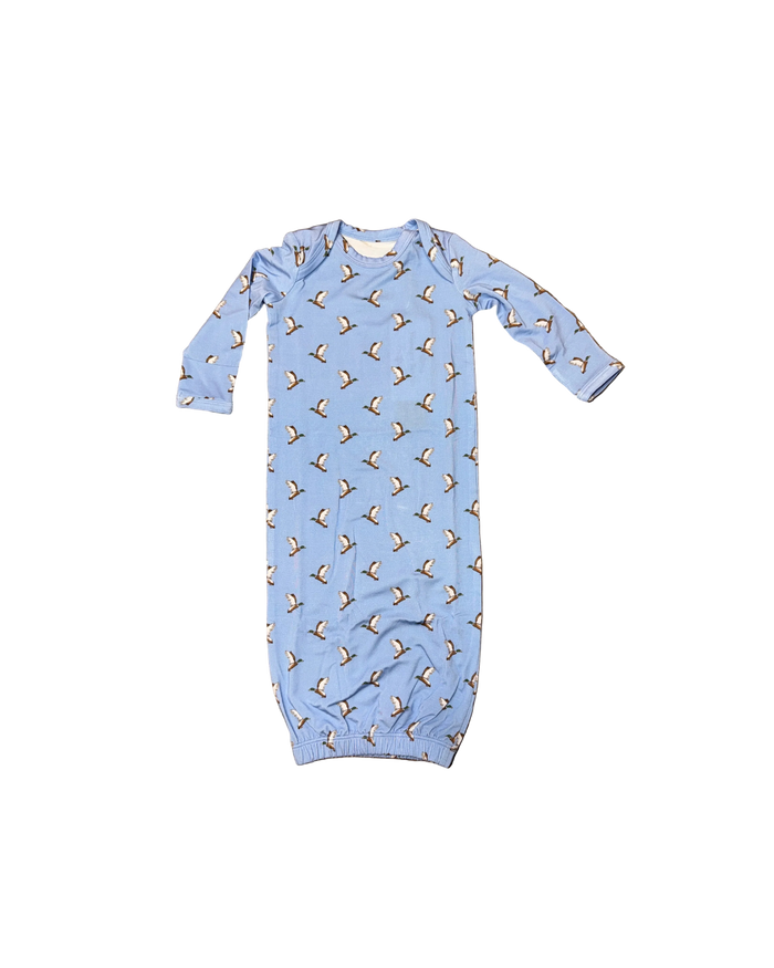Bamboo Flying Duck Baby Gown
