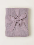 Barefoot Dreams | CCL Ribbed Blanket, 30"x40", Deep Taupe