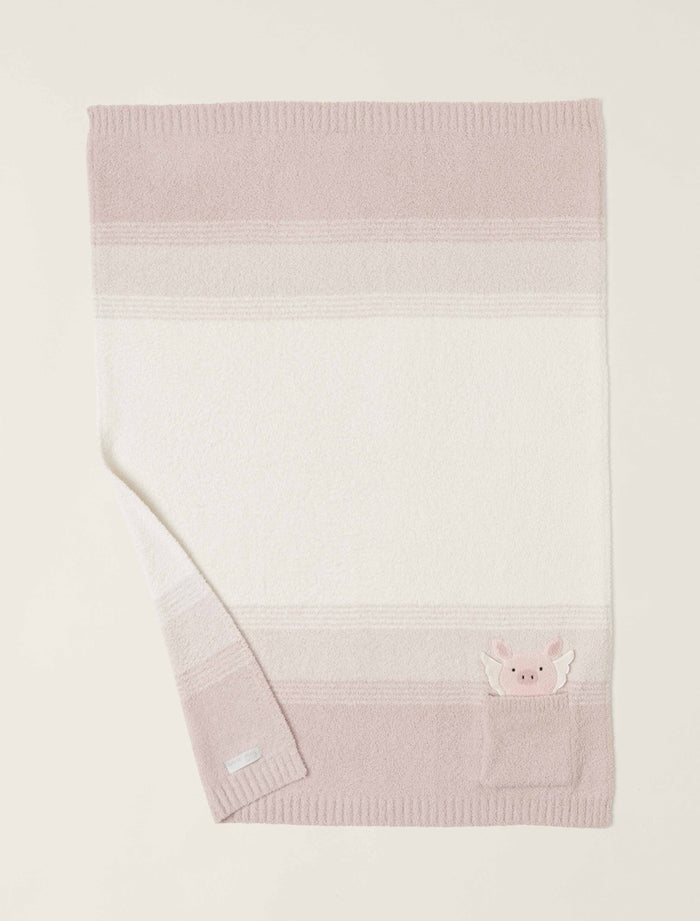Barefoot Dreams | Flying Pig Stroller Blanket