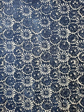 Batik Floating Flower Lokta Paper- Black