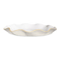 Beatriz Ball | Encanto Carola Large Round Platter, Cream & White