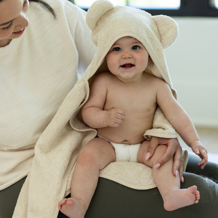 Bella Tunno |Hooded Towel + Wash Mitt Set