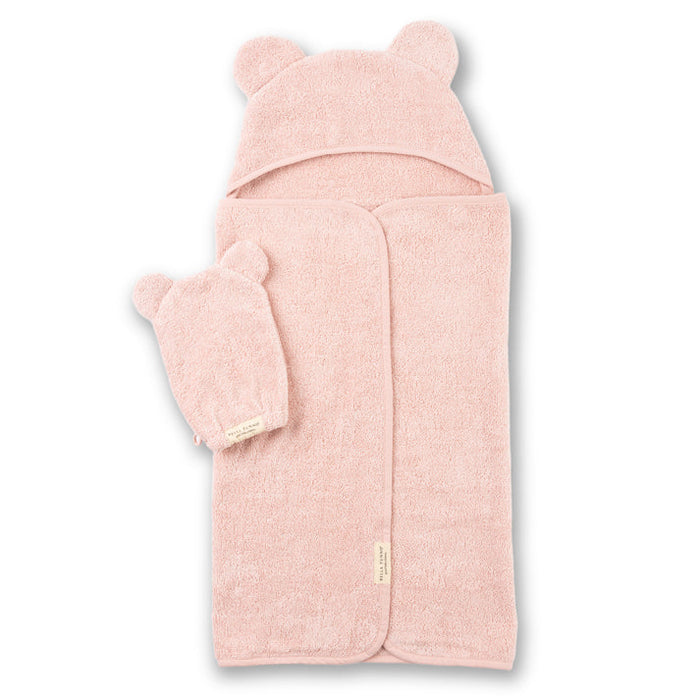 Bella Tunno |Hooded Towel + Wash Mitt Set