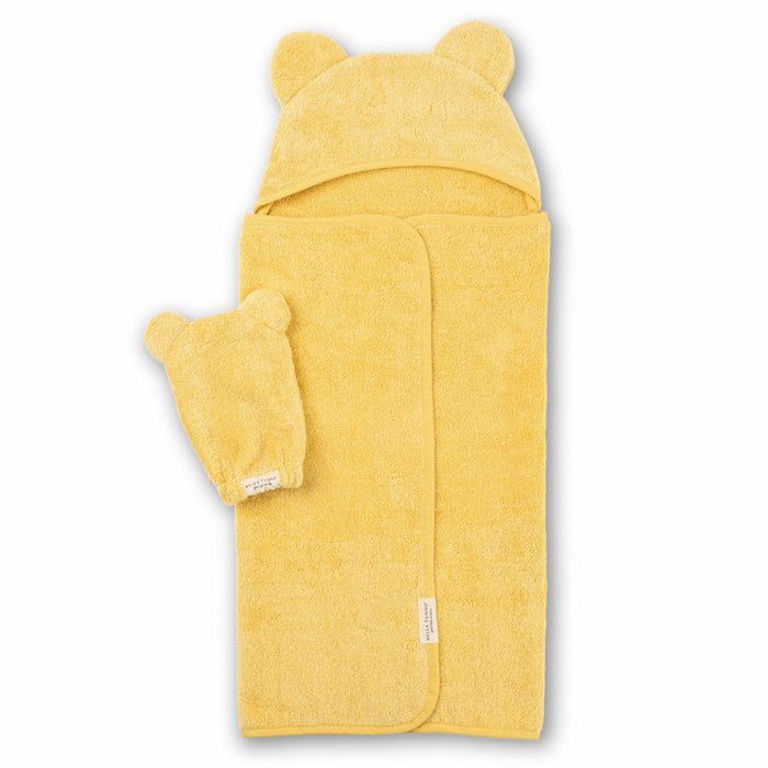 Bella Tunno |Hooded Towel + Wash Mitt Set