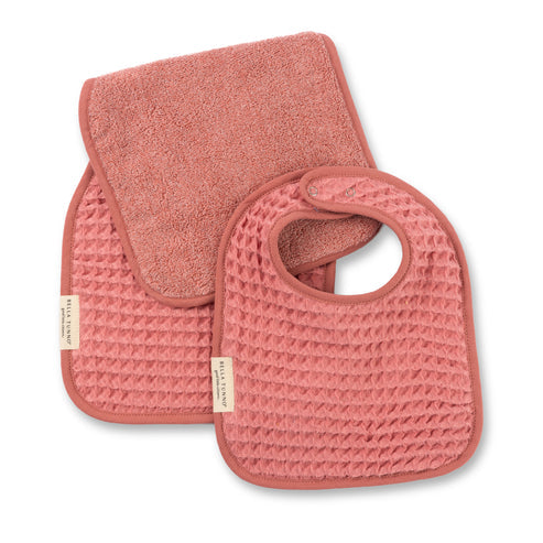 Bella Tunno | Reversible Bib + Burp Set, Watermelon