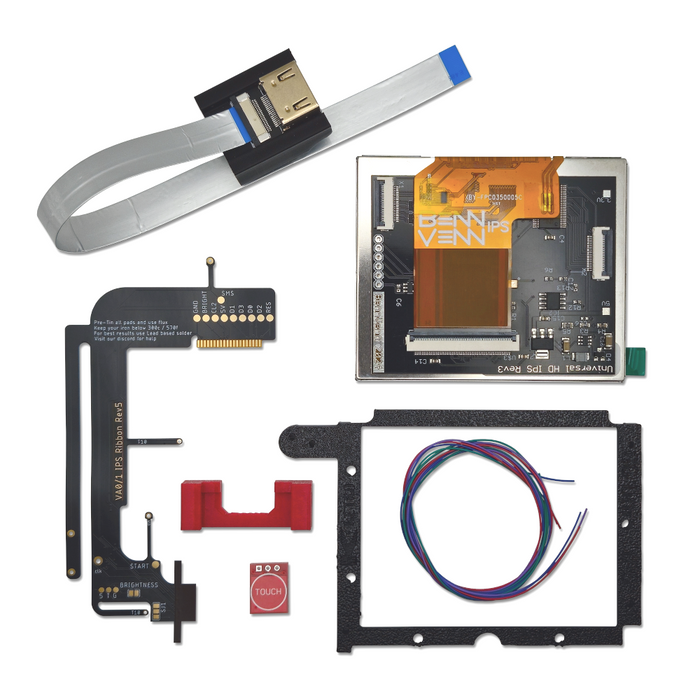 BennVenn GGHD Display kit for Sega Game Gear VA0 / VA1
