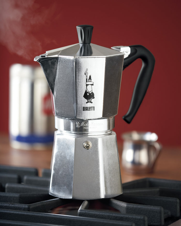Bialetti Moka Stovetop Expresso Maker, 6 Cups