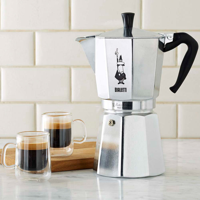 Bialetti Moka Stovetop Expresso Maker, 6 Cups