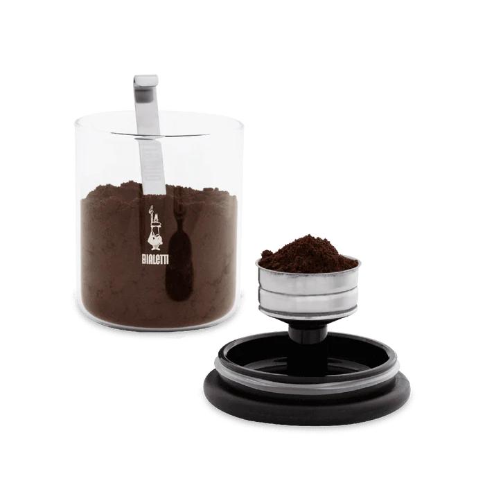 Bialetti No Waste Glass Coffee Jar
