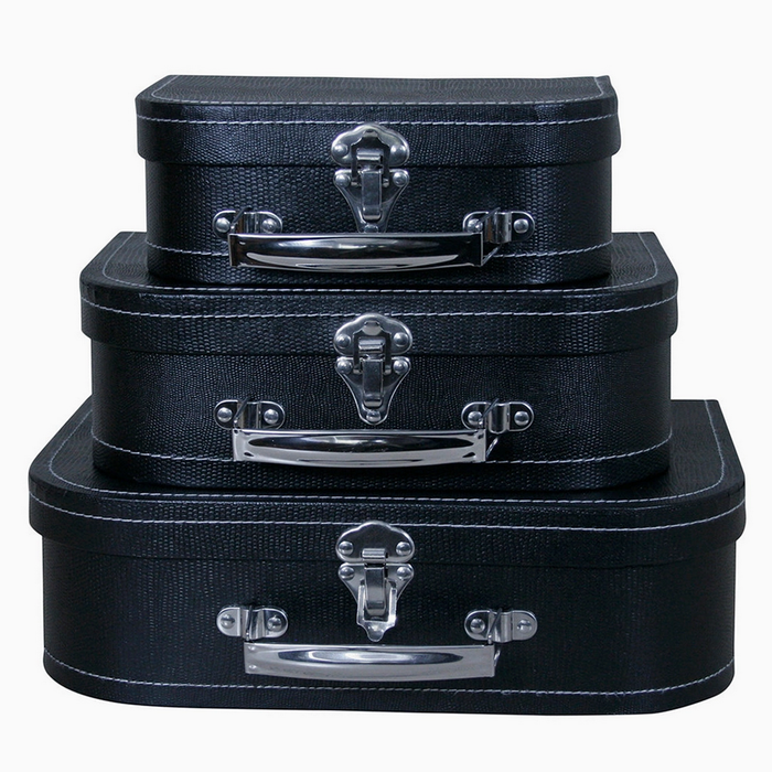 Black Mini Suitcase - 3 Sizes