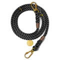 Black Rope Dog Leash, Adjustable & Durable - Found My Animal