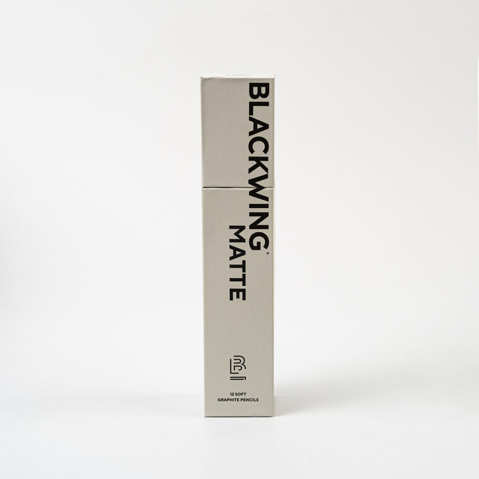 Blackwing Matte Soft Drawing Pencil- 12 Pack closed box