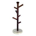 Bloomingville | Mango Wood & Marble Mug Rack