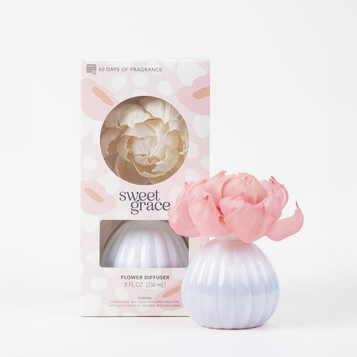 Bridgewater Candle Co. | Sweet Grace Flower Diffuser, Assorted Styles