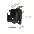 Car Seat Backrest Storage Rack with Cup Holder and Hooks | Space-Saving Car Organizer
