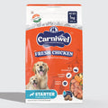 Carniwel with Fresh Chicken, Dry Dog Food for Large Breed, Starter