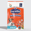 Carniwel with Fresh Chicken, Dry Dog Food for Small Breed, Starter