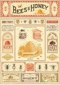 Cavallini & Co. Bees and Honey Decorative Paper