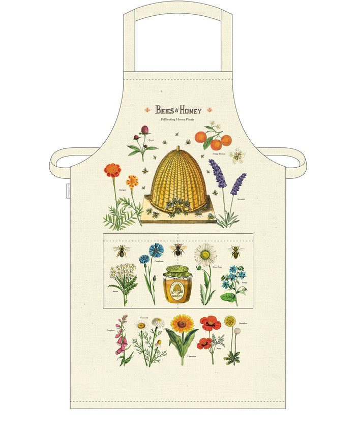 Cavallini & Co. Bees & Honey Cotton Apron